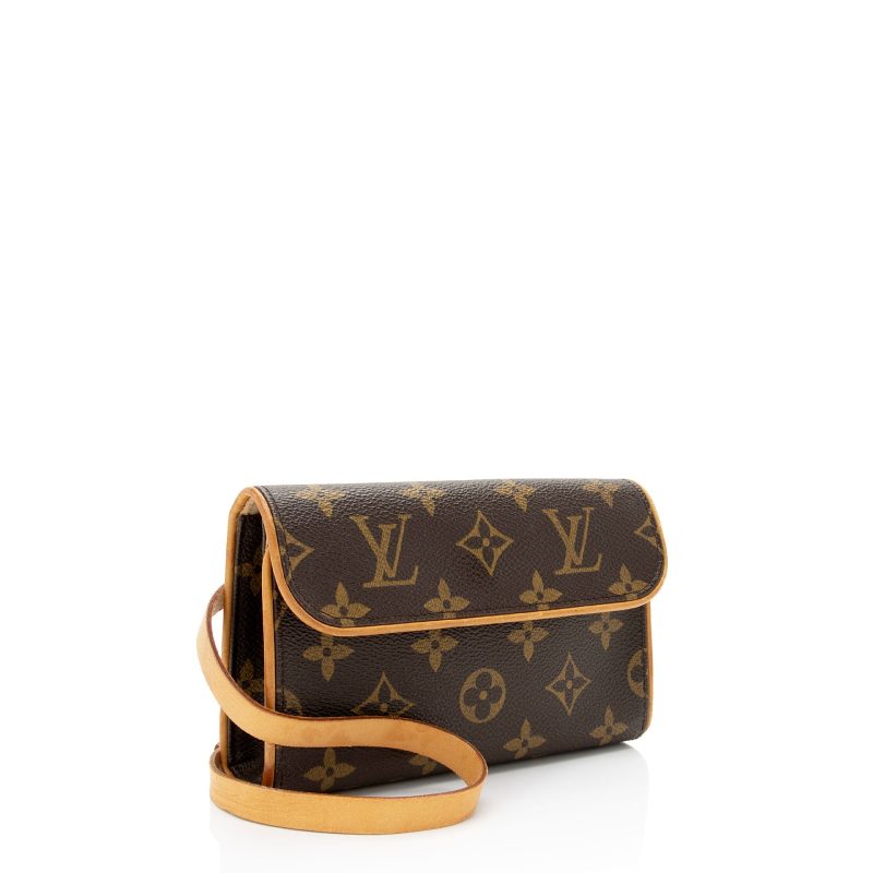 Louis Vuitton Vintage Monogram Canvas Florentine Pochette Belt Bag (2sx4C7) - Image 2