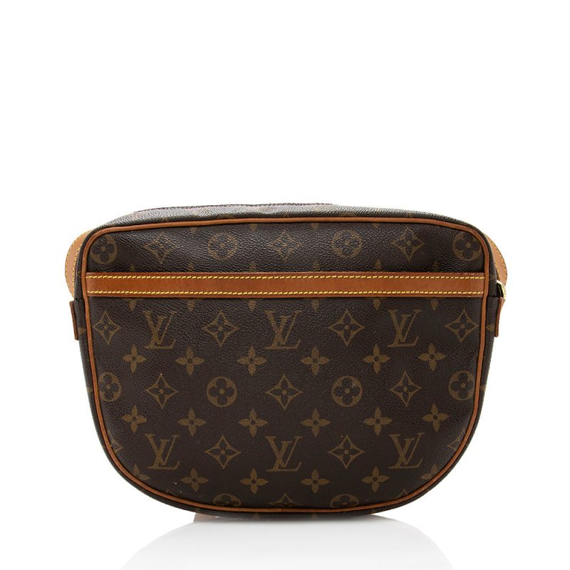 Louis Vuitton Vintage Monogram Canvas Jeune Fille MM Shoulder Bag (18465) - Image 3