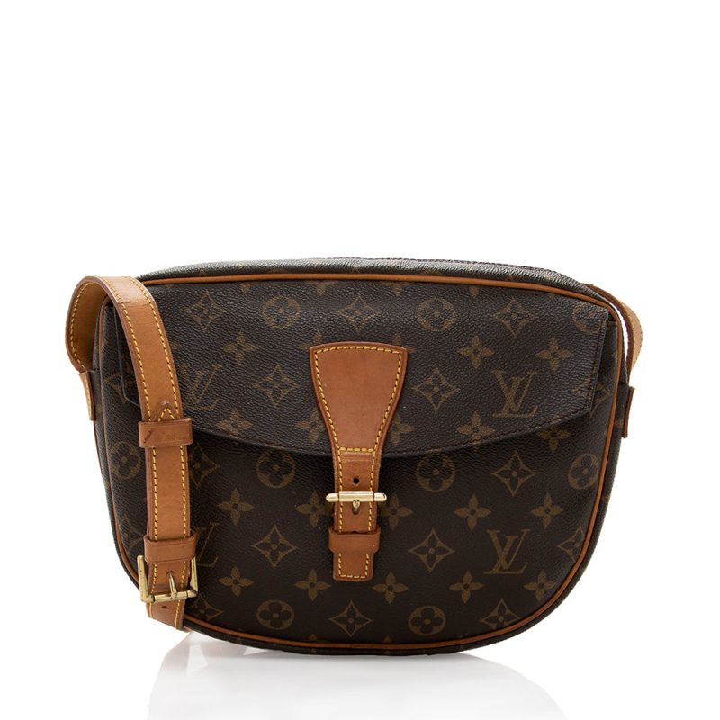 Louis Vuitton Vintage Monogram Canvas Jeune Fille MM Shoulder Bag (18465)