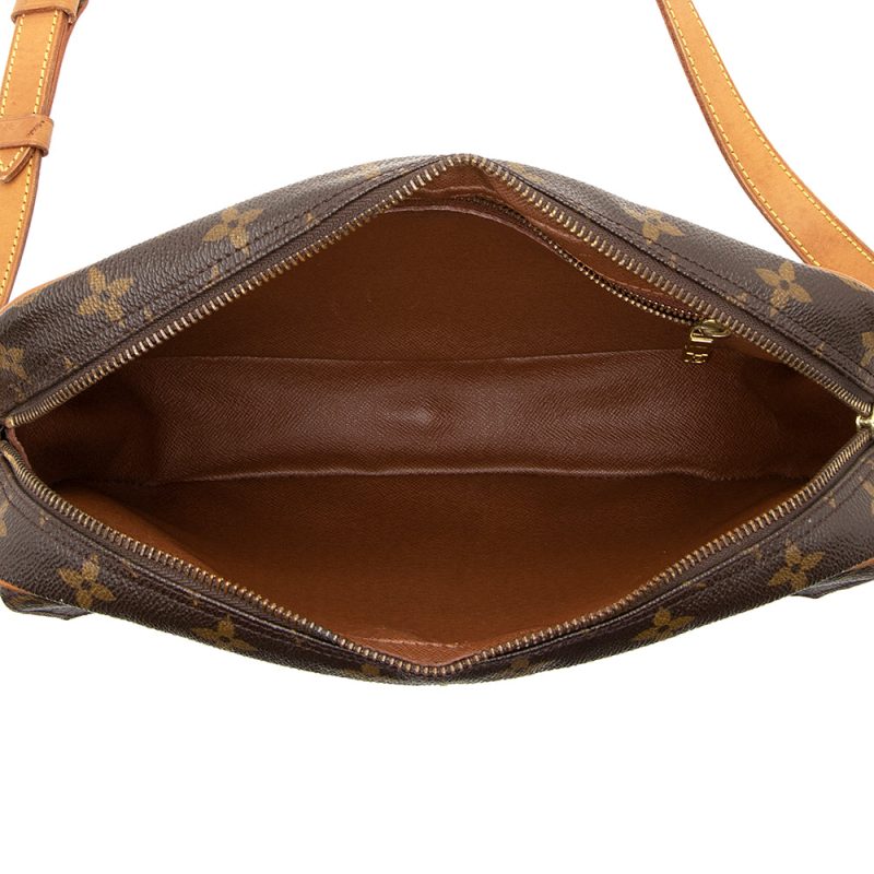 Louis Vuitton Vintage Monogram Canvas Jeune Fille MM Shoulder Bag (18465) - Image 7