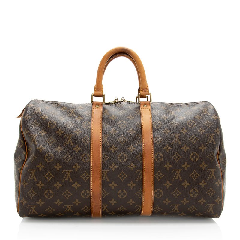 Louis Vuitton Vintage Monogram Canvas Keepall 45 Duffel Bag - FINAL SALE (19385) - Image 3