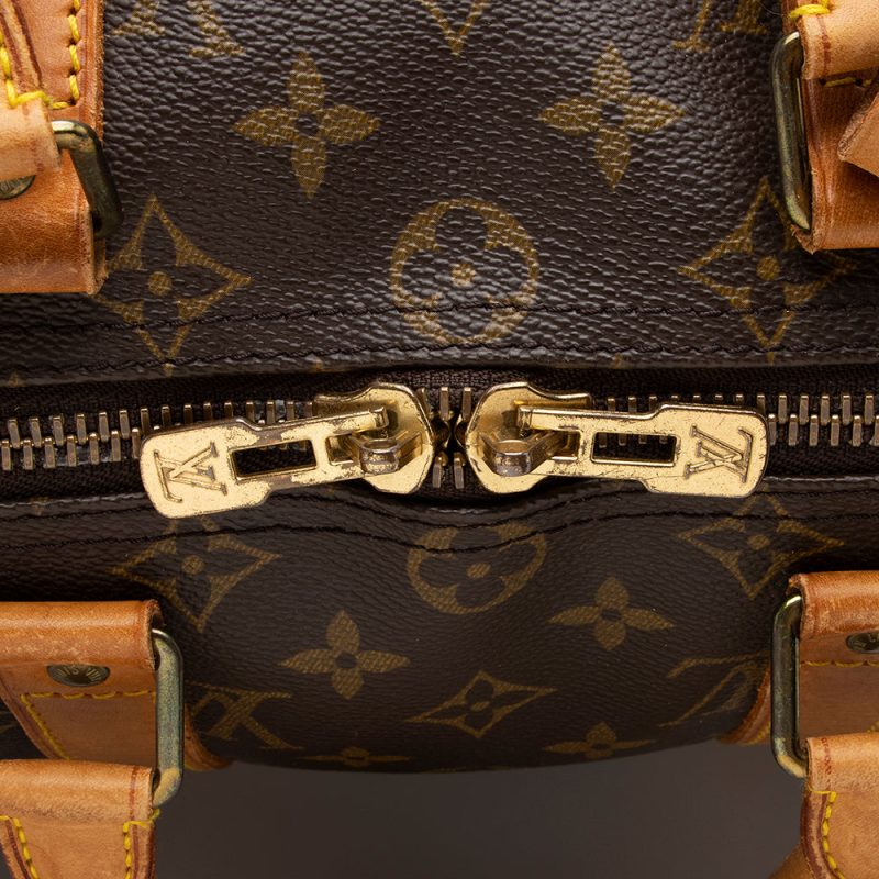 Louis Vuitton Vintage Monogram Canvas Keepall 45 Duffel Bag (16636) - Image 9