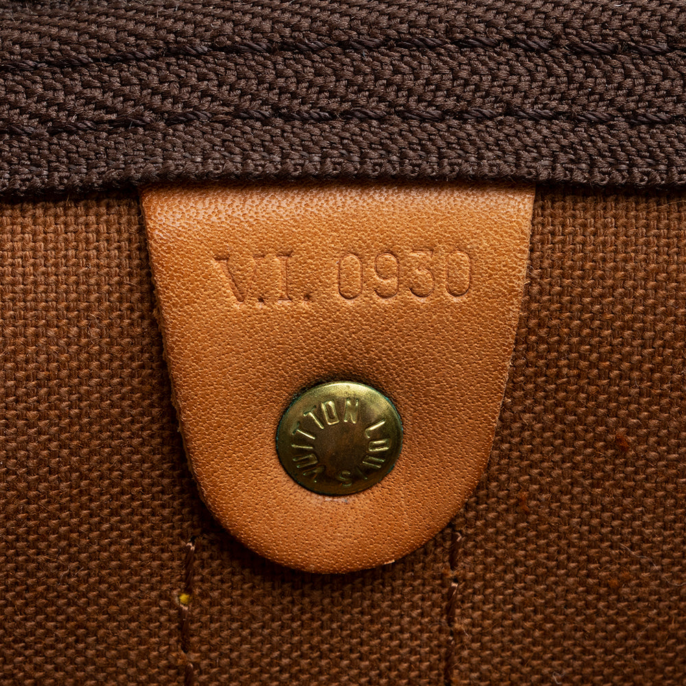 Louis Vuitton Vintage Monogram Canvas Keepall 45 Duffel Bag (16636) - Image 6