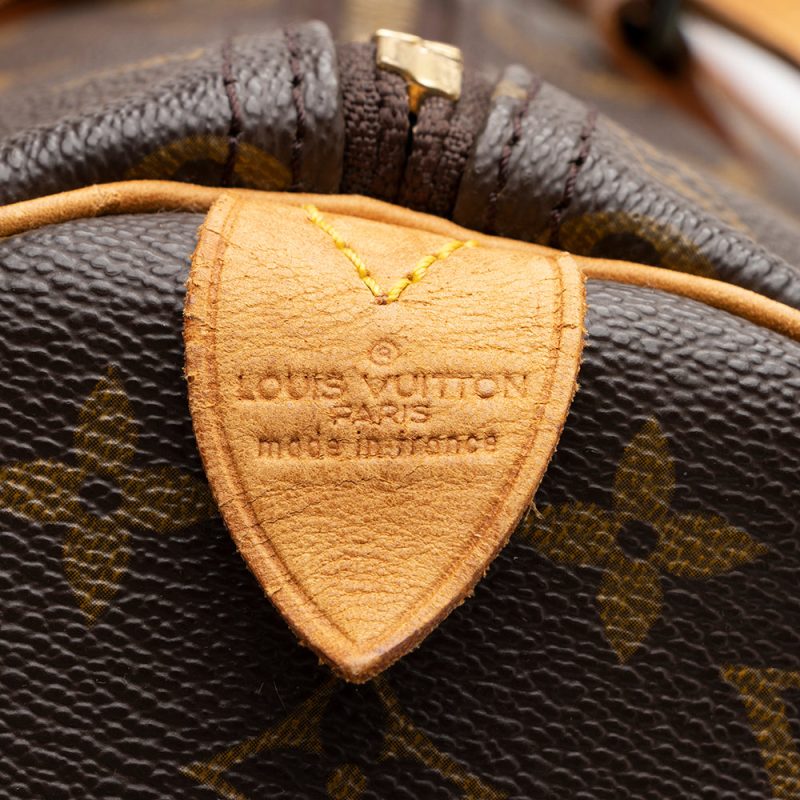 Louis Vuitton Vintage Monogram Canvas Keepall 45 Duffel Bag (16636) - Image 8