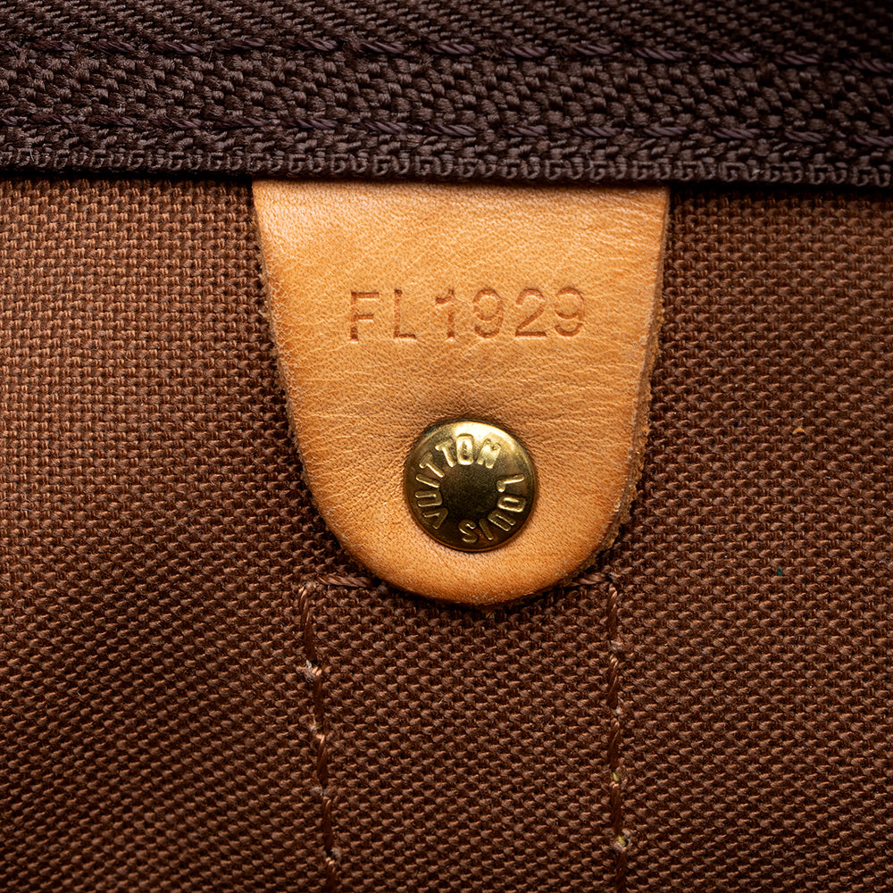 Louis Vuitton Vintage Monogram Canvas Keepall 45 Duffel Bag (16876) - Image 5