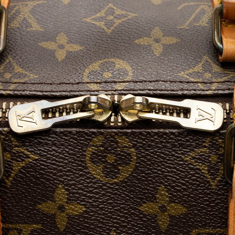 Louis Vuitton Vintage Monogram Canvas Keepall 45 Duffel Bag (20143) - Image 9