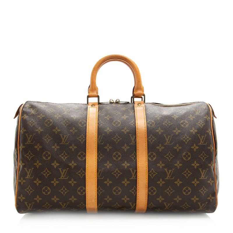 Louis Vuitton Vintage Monogram Canvas Keepall 45 Duffel Bag (20143)