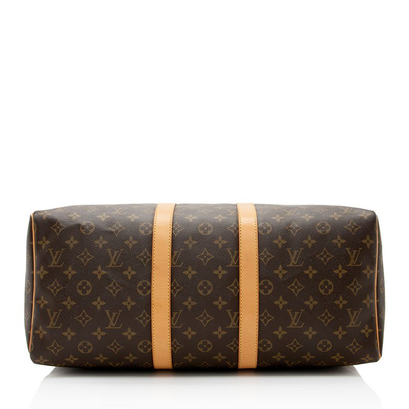 Louis Vuitton Vintage Monogram Canvas Keepall 45 Duffel Bag (21026) - Image 4