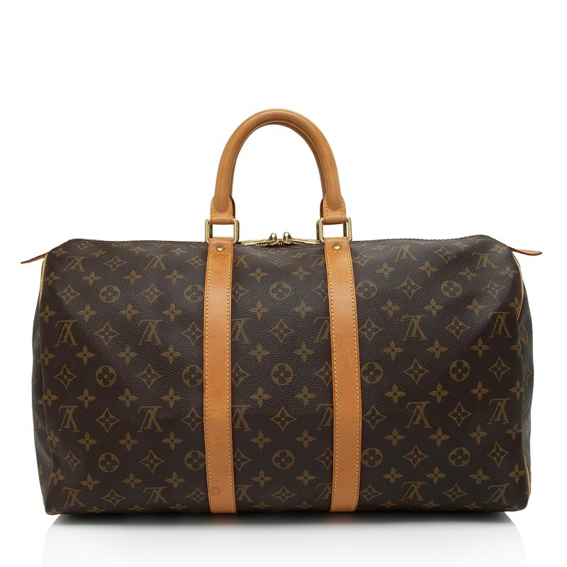 Louis Vuitton Vintage Monogram Canvas Keepall 45 Duffle Bag (6rTrqZ) - Image 3