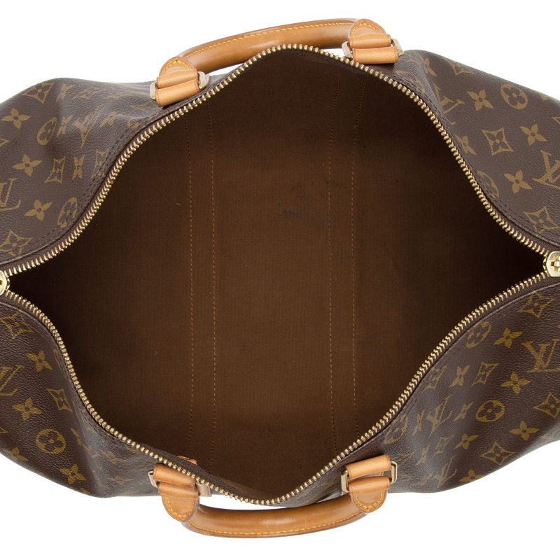 Louis Vuitton Vintage Monogram Canvas Keepall 45 Duffle Bag (xDEIn1) - Image 7