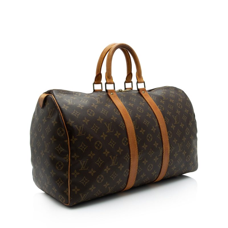 Louis Vuitton Vintage Monogram Canvas Keepall 45 Duffle Bag (sR0lBl) - Image 2