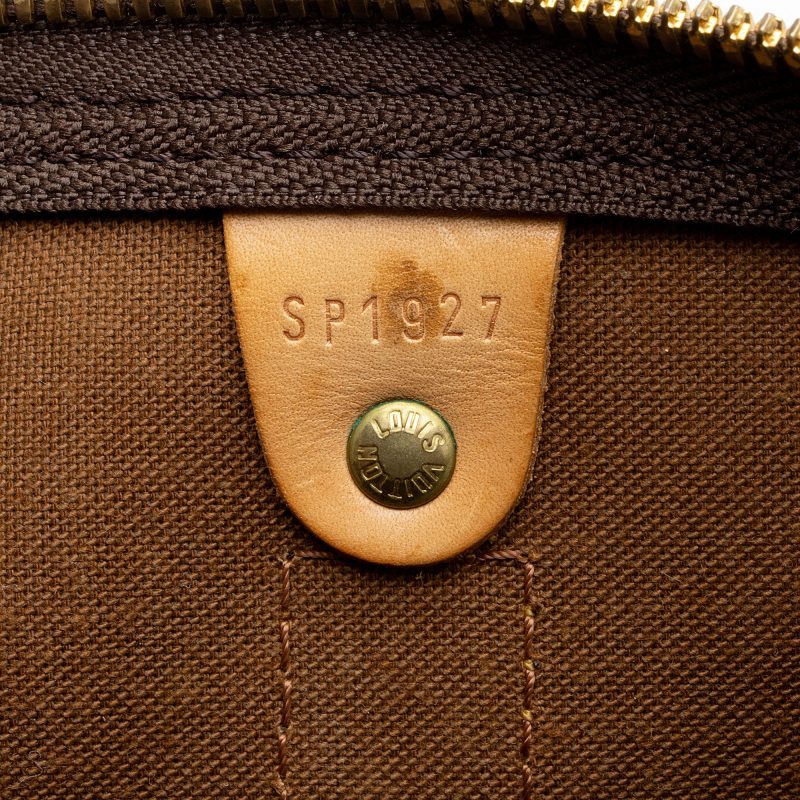 Louis Vuitton Vintage Monogram Canvas Keepall 45 Duffle Bag (YAHzBU) - Image 6