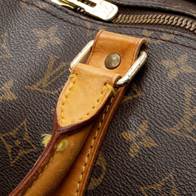 Louis Vuitton Vintage Monogram Canvas Keepall 50 Duffel Bag (14703) - Image 10