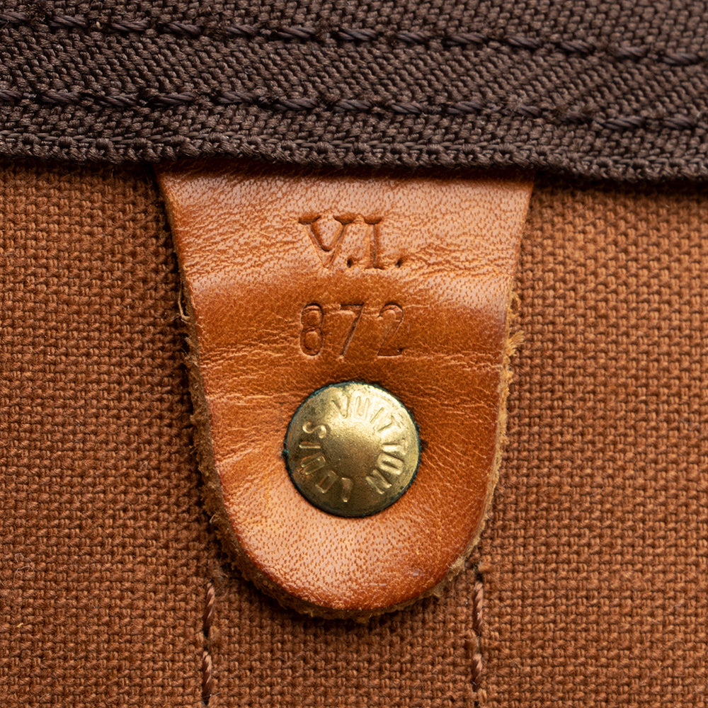 Louis Vuitton Vintage Monogram Canvas Keepall 50 Duffel Bag (16752) - Image 5