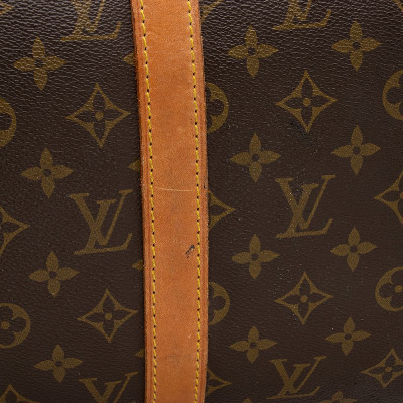 Louis Vuitton Vintage Monogram Canvas Keepall 50 Duffel Bag (16752) - Image 10