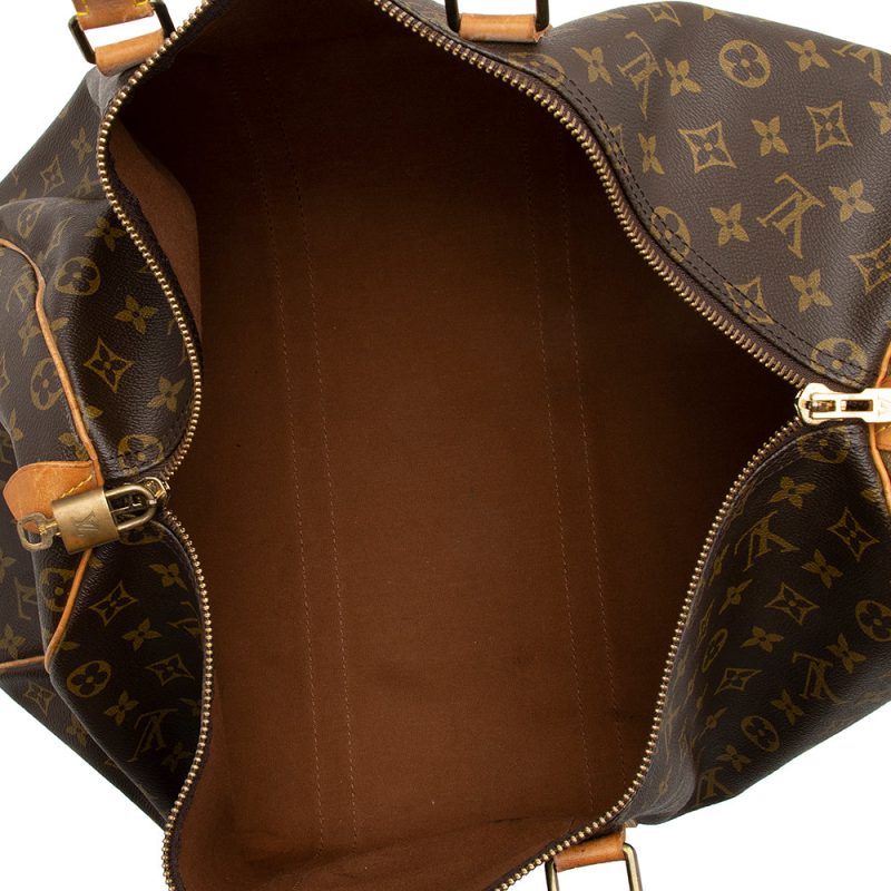 Louis Vuitton Vintage Monogram Canvas Keepall 50 Duffel Bag (16752) - Image 6