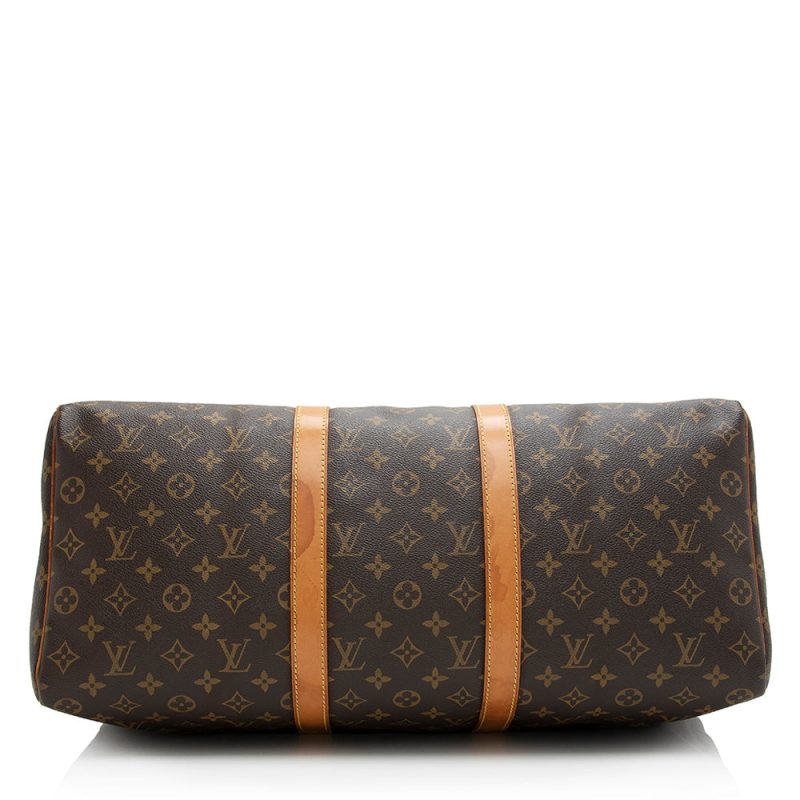 Louis Vuitton Vintage Monogram Canvas Keepall 50 Duffel Bag (21185) - Image 4