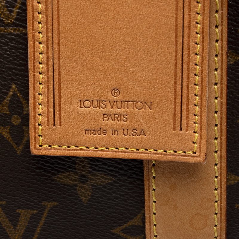 Louis Vuitton Vintage Monogram Canvas Keepall 50 Duffel Bag (21494) - Image 9