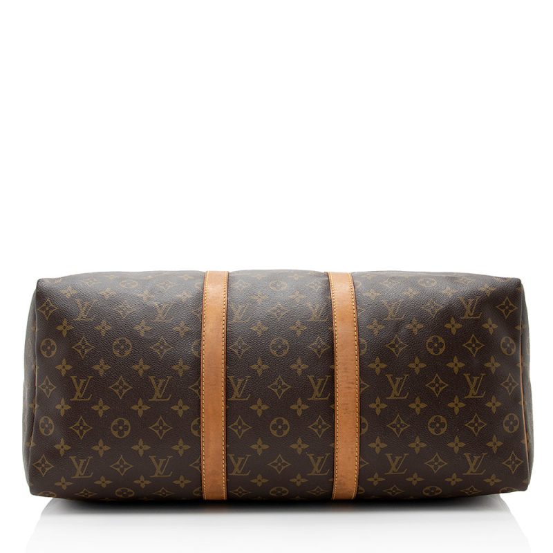 Louis Vuitton Vintage Monogram Canvas Keepall 50 Duffel Bag (21935) - Image 4