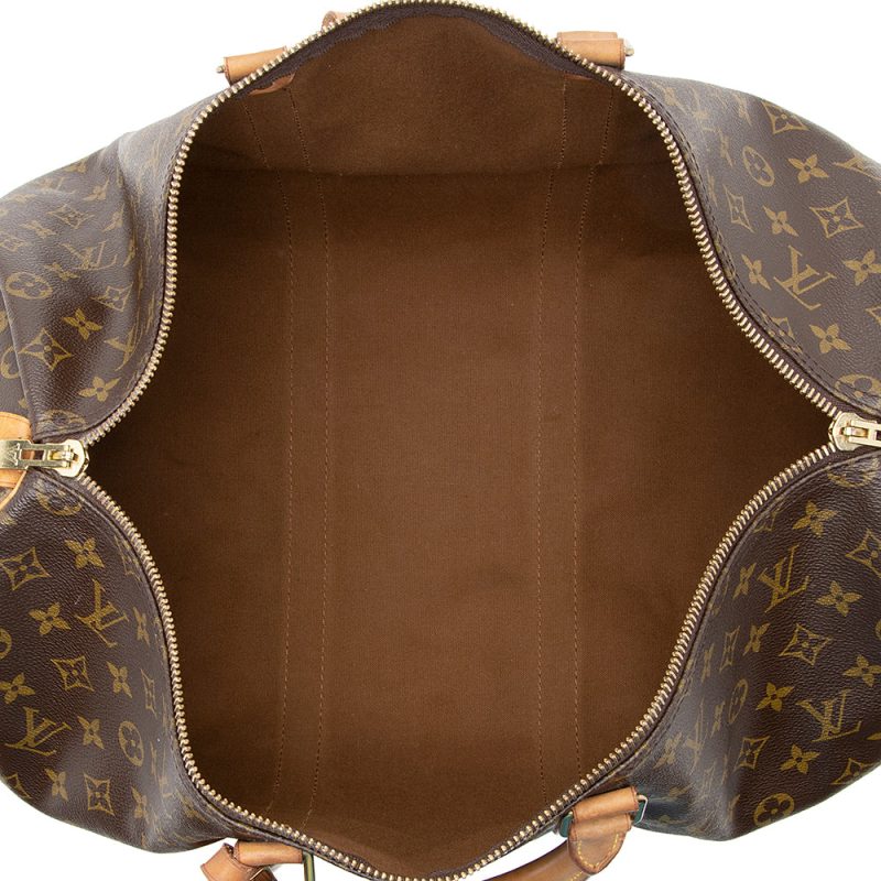 Louis Vuitton Vintage Monogram Canvas Keepall 50 Duffel Bag (21935) - Image 7
