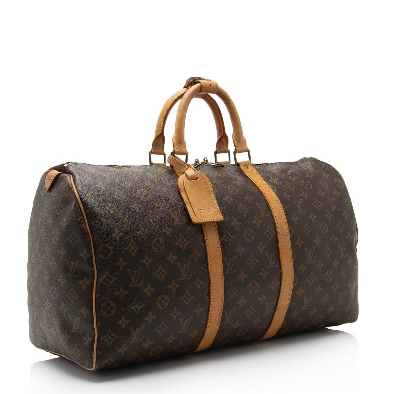Louis Vuitton Vintage Monogram Canvas Keepall 50 Duffle Bag (pIqYyr) - Image 2