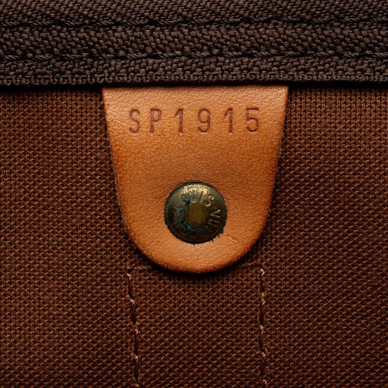 Louis Vuitton Vintage Monogram Canvas Keepall 50 Duffle Bag (eII6TM) - Image 6