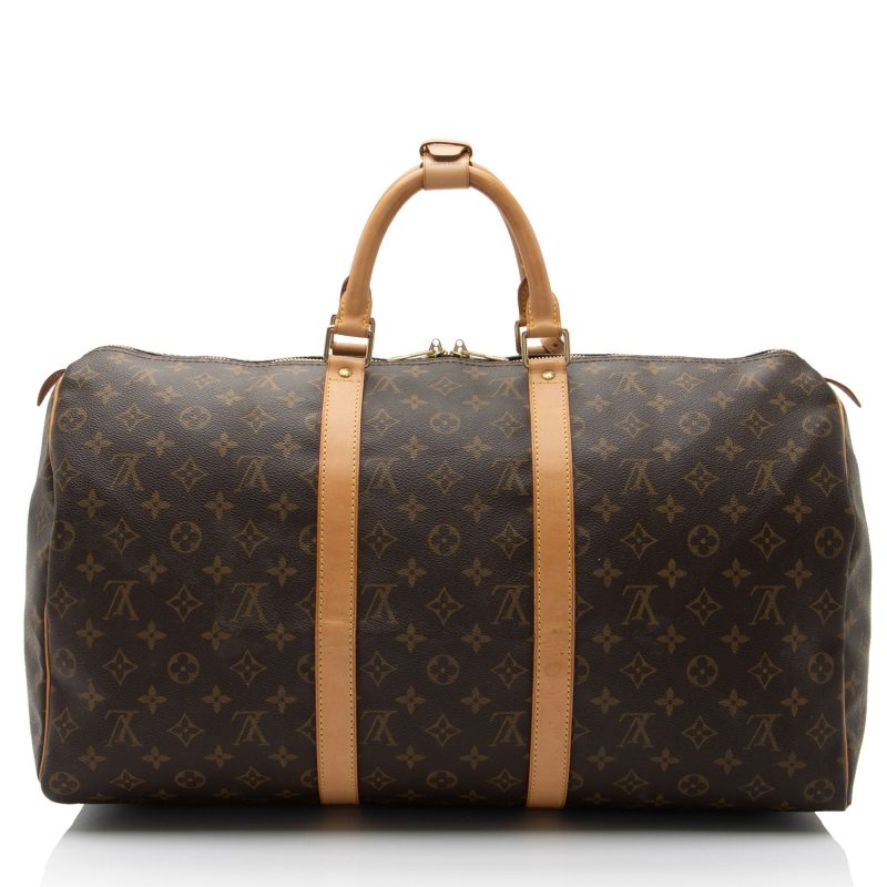 Louis Vuitton Vintage Monogram Canvas Keepall 50 Duffle Bag (dDgVDt) - Image 3