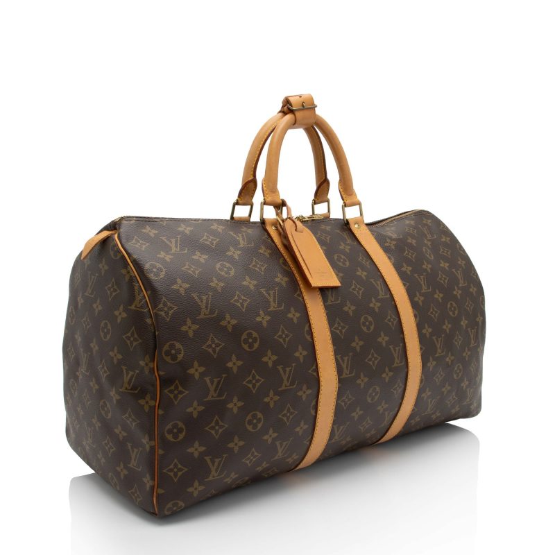 Louis Vuitton Vintage Monogram Canvas Keepall 50 Duffle Bag (pbdXBN) - Image 2