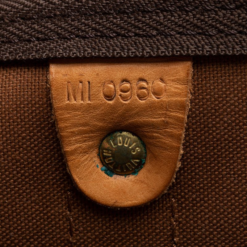 Louis Vuitton Vintage Monogram Canvas Keepall 55 Duffel Bag (16747) - Image 5