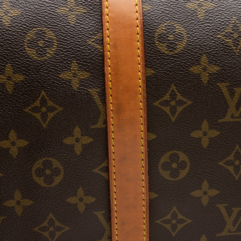 Louis Vuitton Vintage Monogram Canvas Keepall 55 Duffel Bag (16747) - Image 10