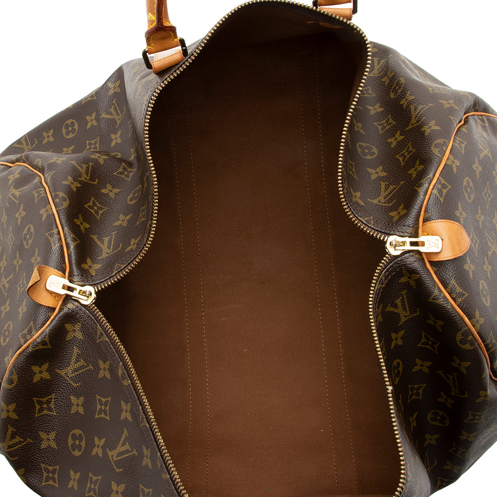Louis Vuitton Vintage Monogram Canvas Keepall 55 Duffel Bag (16747) - Image 6