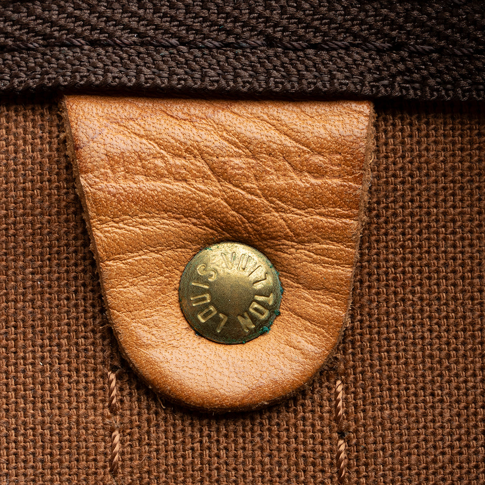 Louis Vuitton Vintage Monogram Canvas Keepall 55 Duffel Bag (16747) - Image 7