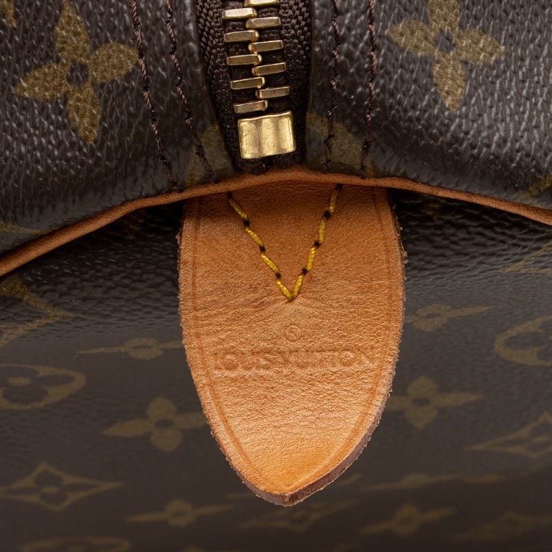 Louis Vuitton Vintage Monogram Canvas Keepall 55 Duffel Bag (16747) - Image 8