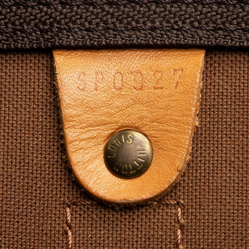 Louis Vuitton Vintage Monogram Canvas Keepall 55 Duffle Bag (21843) - Image 6