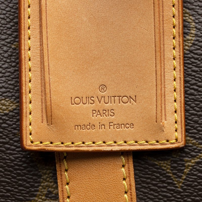 Louis Vuitton Vintage Monogram Canvas Keepall 55 Duffle Bag (21843) - Image 9