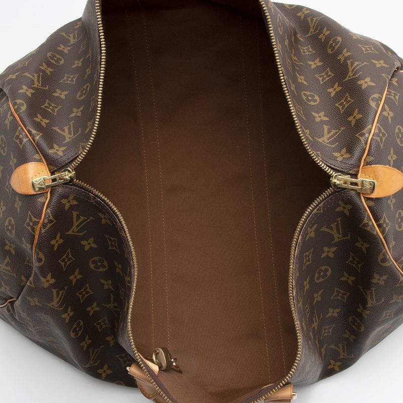 Louis Vuitton Vintage Monogram Canvas Keepall 55 Duffel Bag (22379) - Image 6