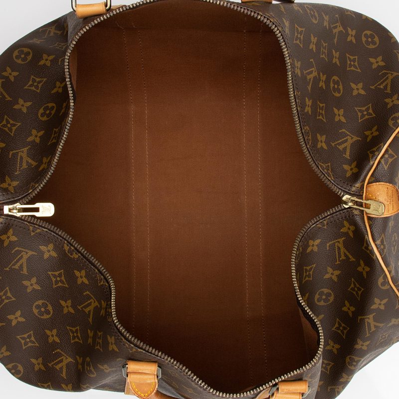 Louis Vuitton Vintage Monogram Canvas Keepall 55 Duffle Bag (HJ33aV) - Image 7