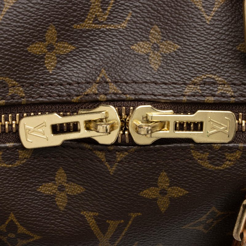 Louis Vuitton Vintage Monogram Canvas Keepall 55 Duffle Bag (7T21wA) - Image 9