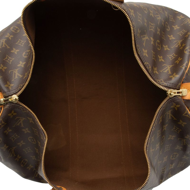 Louis Vuitton Vintage Monogram Canvas Keepall 55 Duffle Bag (xIA279) - Image 7