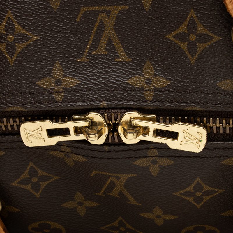 Louis Vuitton Vintage Monogram Canvas Keepall 60 Duffel Bag (16748) - Image 8