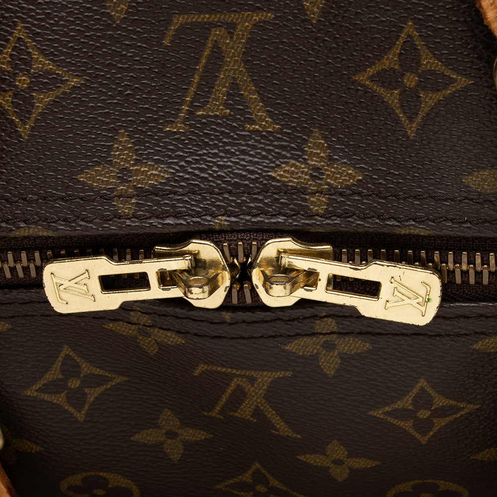 Louis Vuitton Vintage Monogram Canvas Keepall 60 Duffel Bag (16748) - Image 8