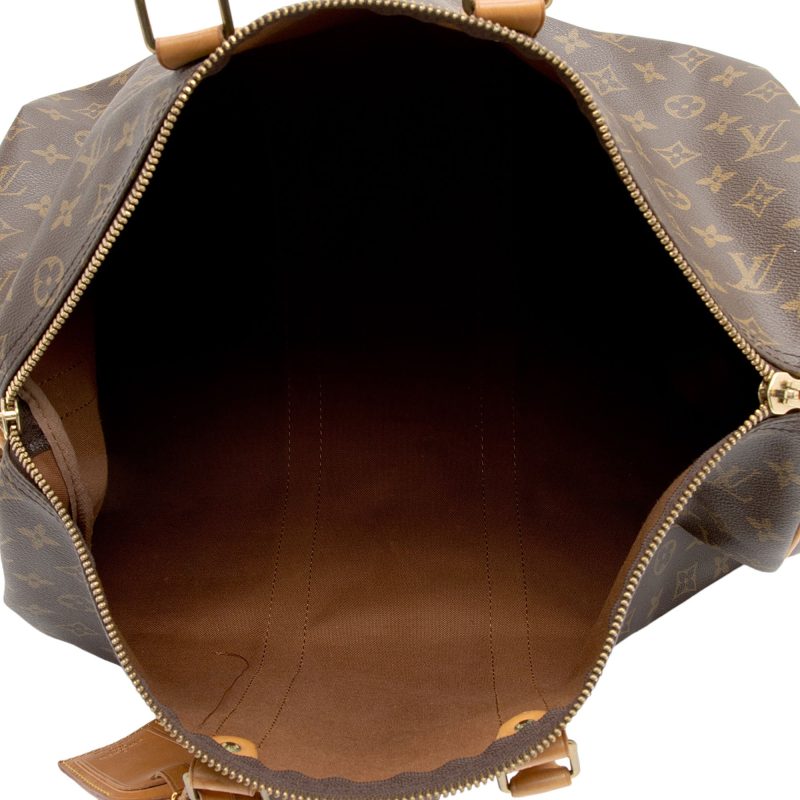 Louis Vuitton Vintage Monogram Canvas Keepall Bandouliere 45 Duffle Bag (vusdK4) - Image 6