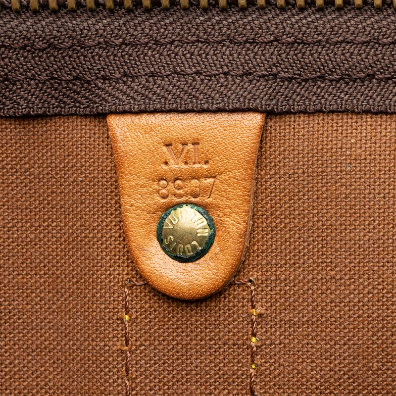 Louis Vuitton Vintage Monogram Canvas Keepall Bandouliere 50 Duffle Bag (20373) - Image 6