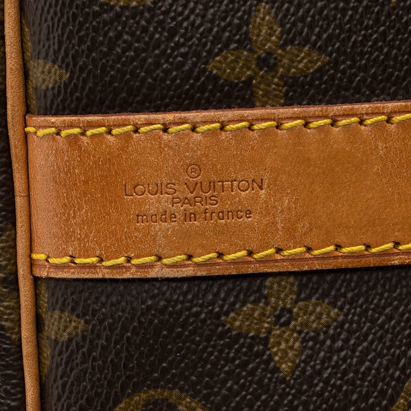 Louis Vuitton Vintage Monogram Canvas Keepall Bandouliere 50 Duffle Bag (20373) - Image 8