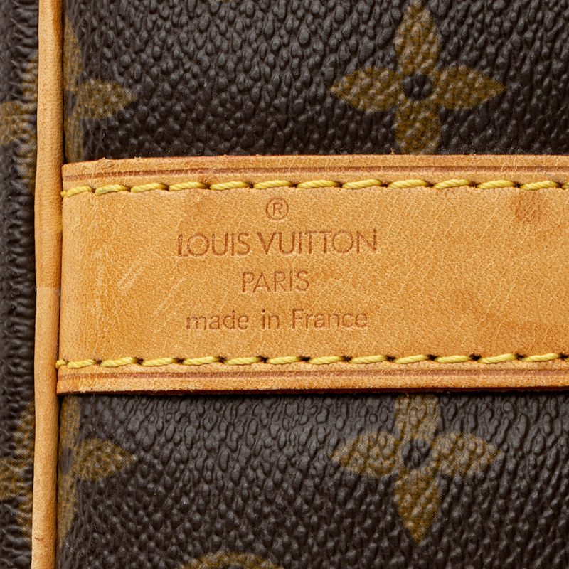 Louis Vuitton Vintage Monogram Canvas Keepall Bandouliere 50 Duffel Bag (20790) - Image 8