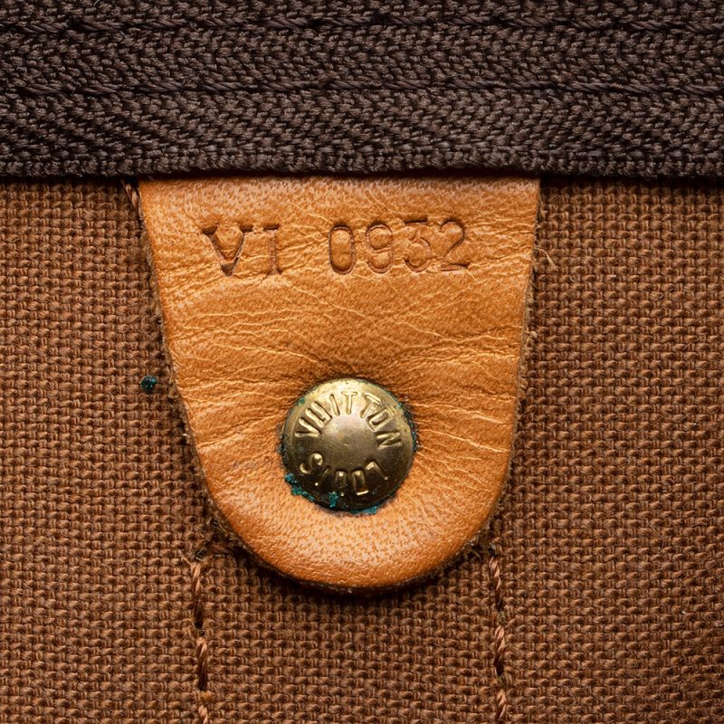 Louis Vuitton Vintage Monogram Canvas Keepall Bandouliere 50 Duffle Bag (20813) - Image 6
