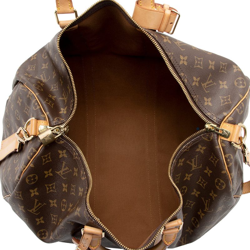 Louis Vuitton Vintage Monogram Canvas Keepall Bandouliere 50 Duffel Bag (21454) - Image 6