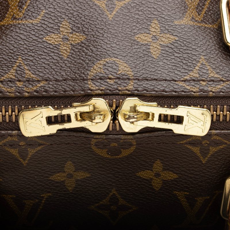 Louis Vuitton Vintage Monogram Canvas Keepall Bandouliere 50 Duffle Bag (22496) - Image 8