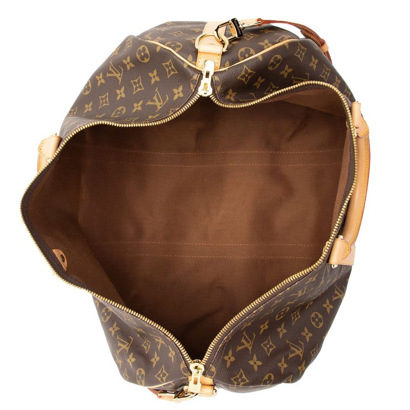 Louis Vuitton Vintage Monogram Canvas Keepall Bandouliere 50 Duffle Bag (geZCJA) - Image 7