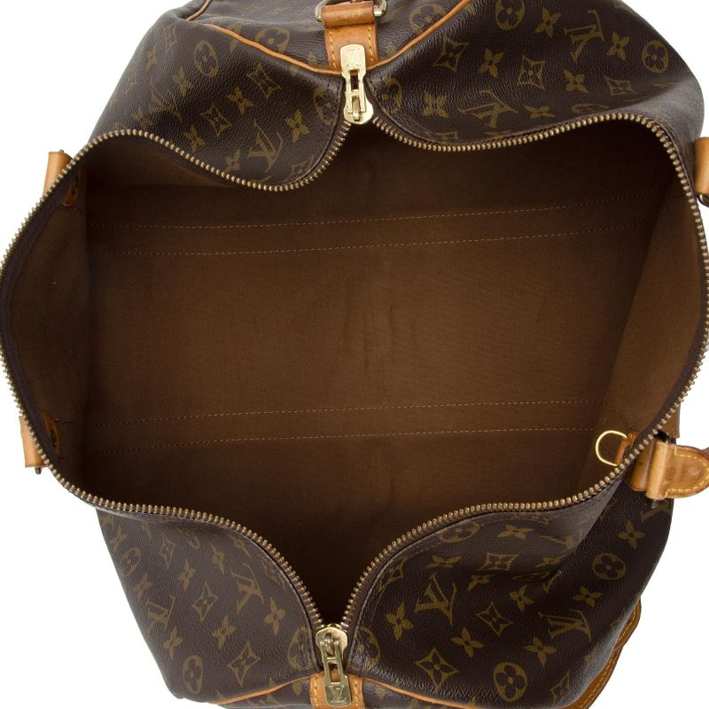 Louis Vuitton Vintage Monogram Canvas Keepall Bandouliere 50 Duffle Bag (RB8b0U) - Image 7